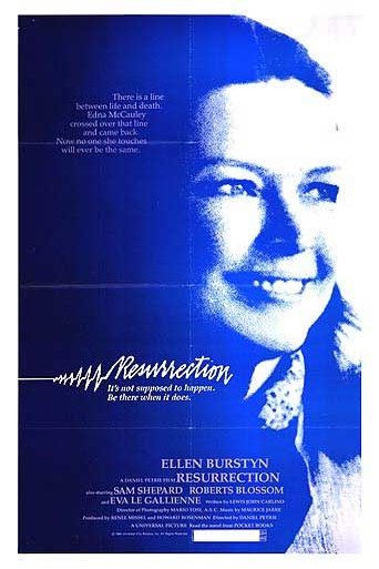 L'affiche du film Resurrection