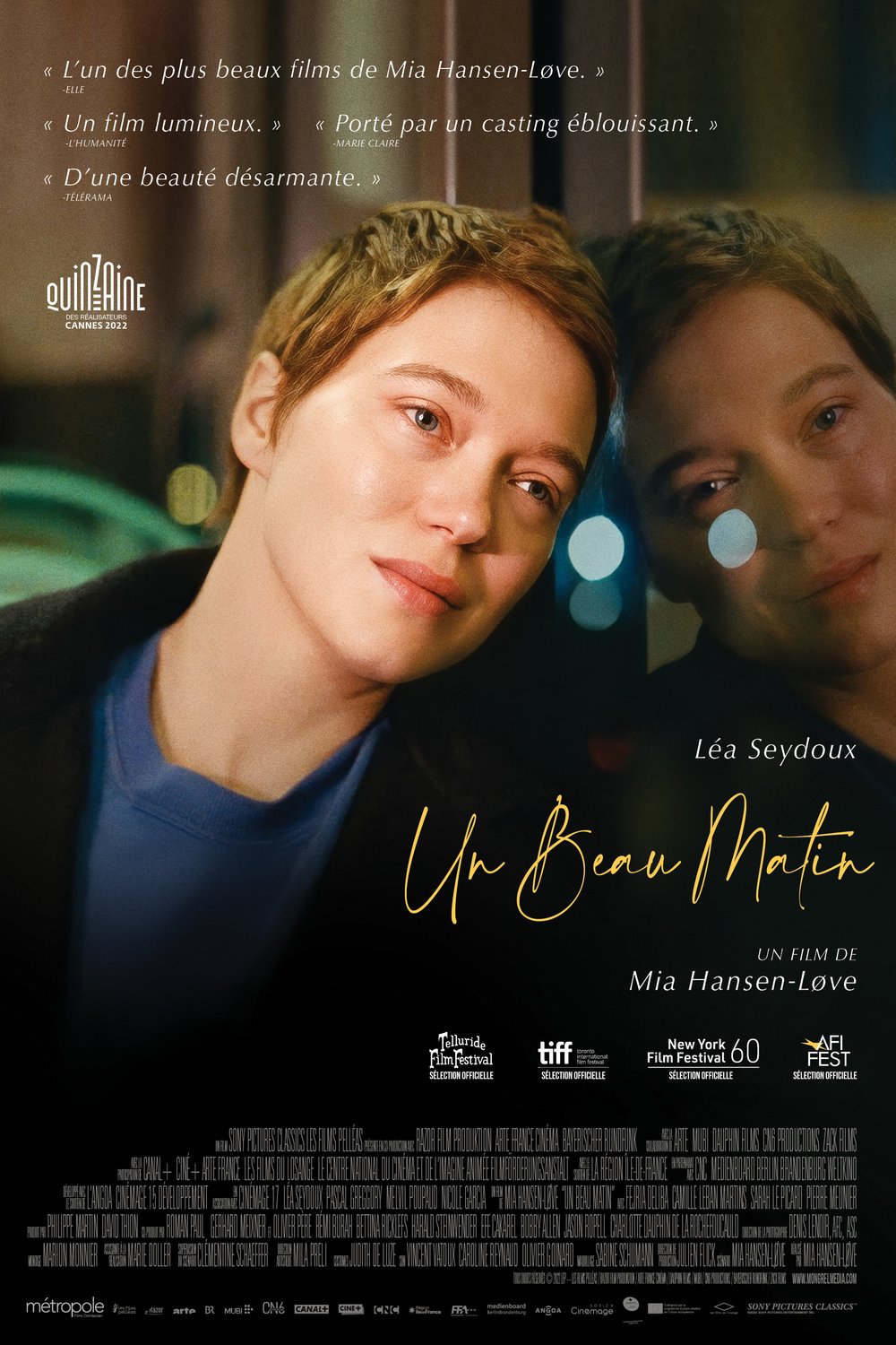 L'affiche du film Un beau matin