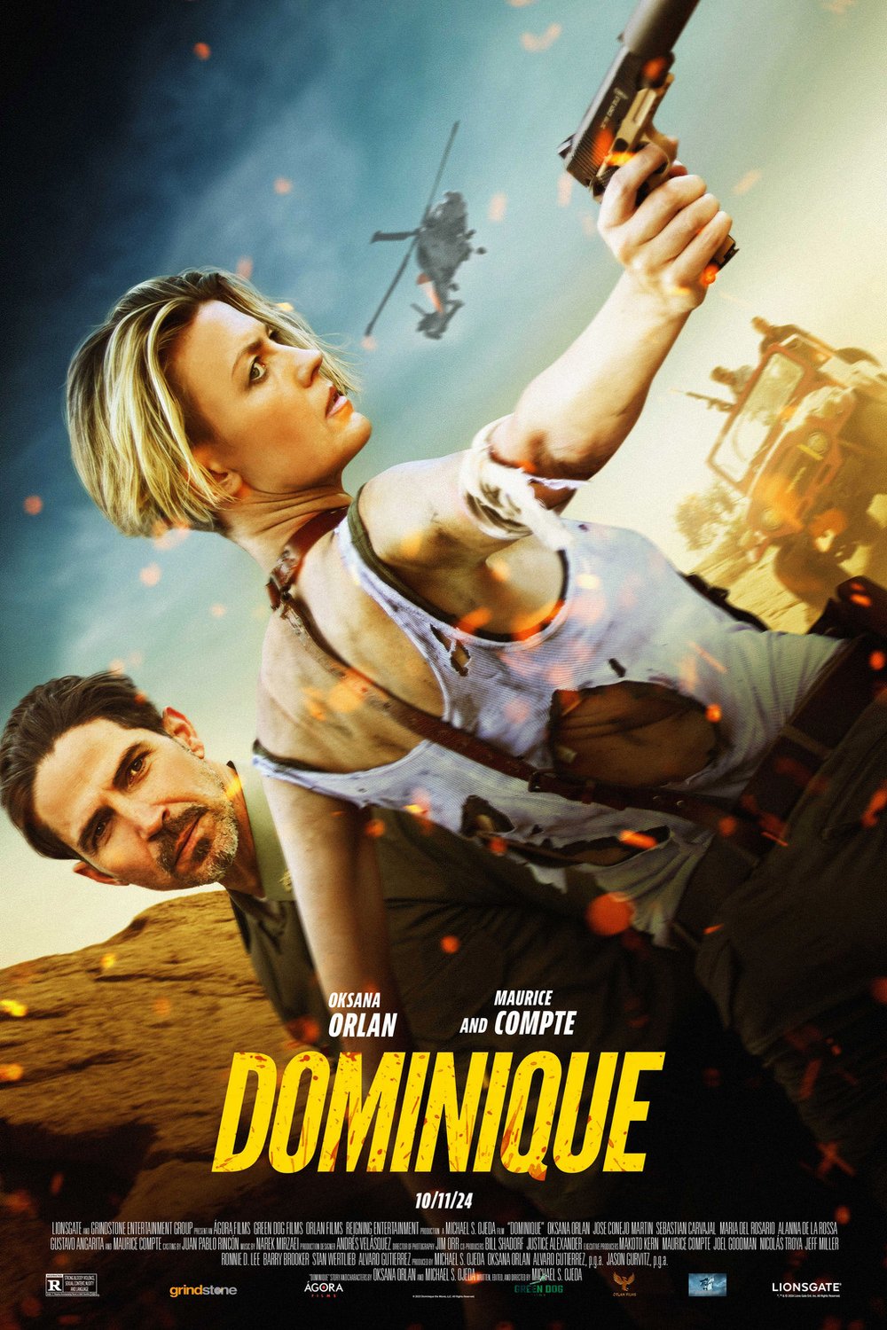 L'affiche du film Dominique