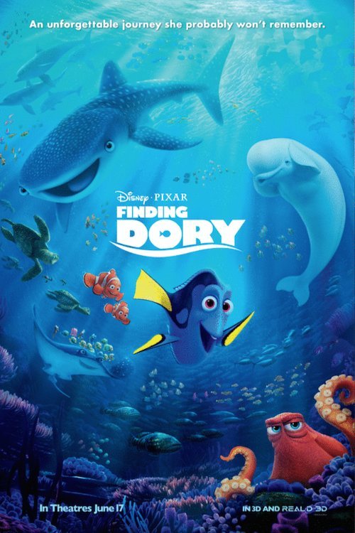 Poster of the movie Finding Dory [2016]