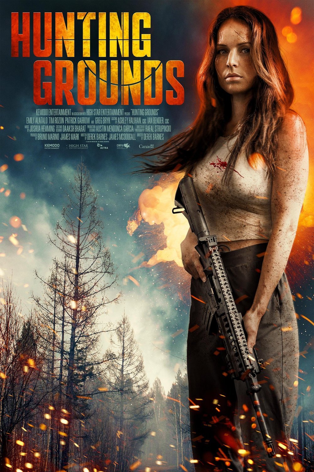 L'affiche du film Hunting Grounds