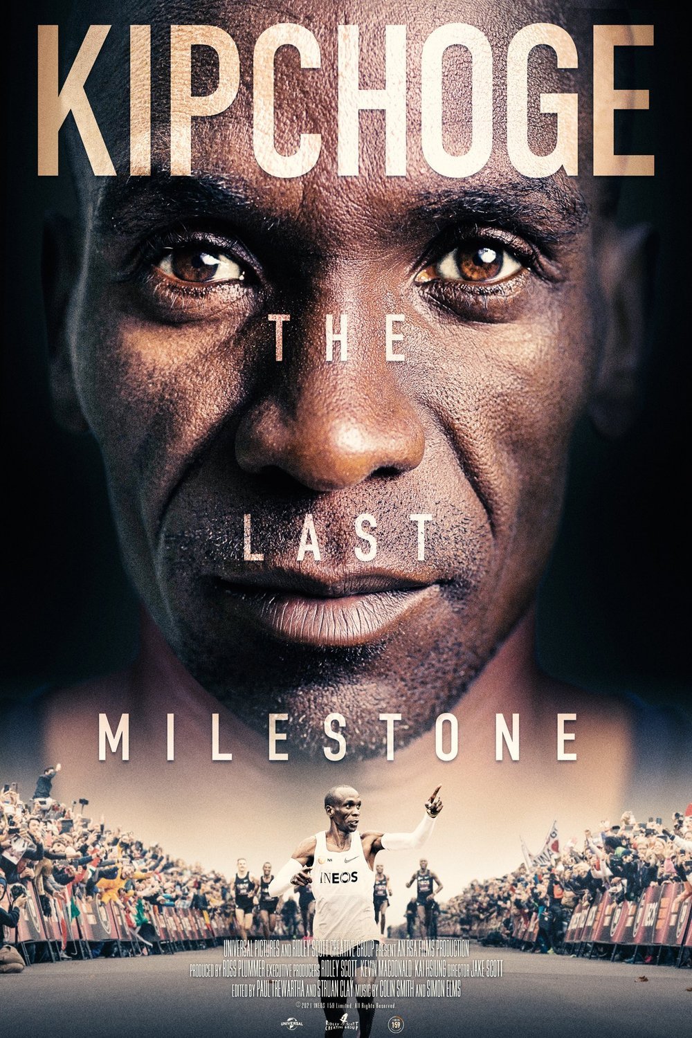 L'affiche du film Kipchoge: The Last Milestone