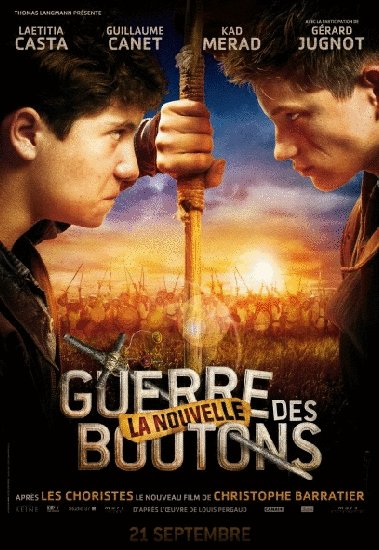 L'affiche du film La Nouvelle guerre des boutons