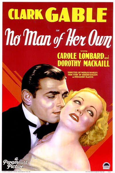 L'affiche du film No Man of Her Own