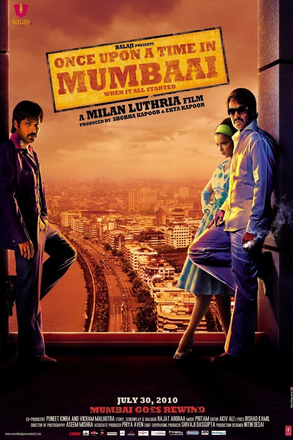 L'affiche du film Once Upon a Time in Mumbaai