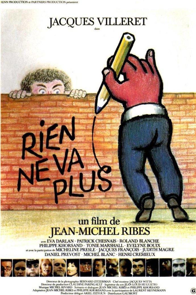 L'affiche du film Rien ne va plus