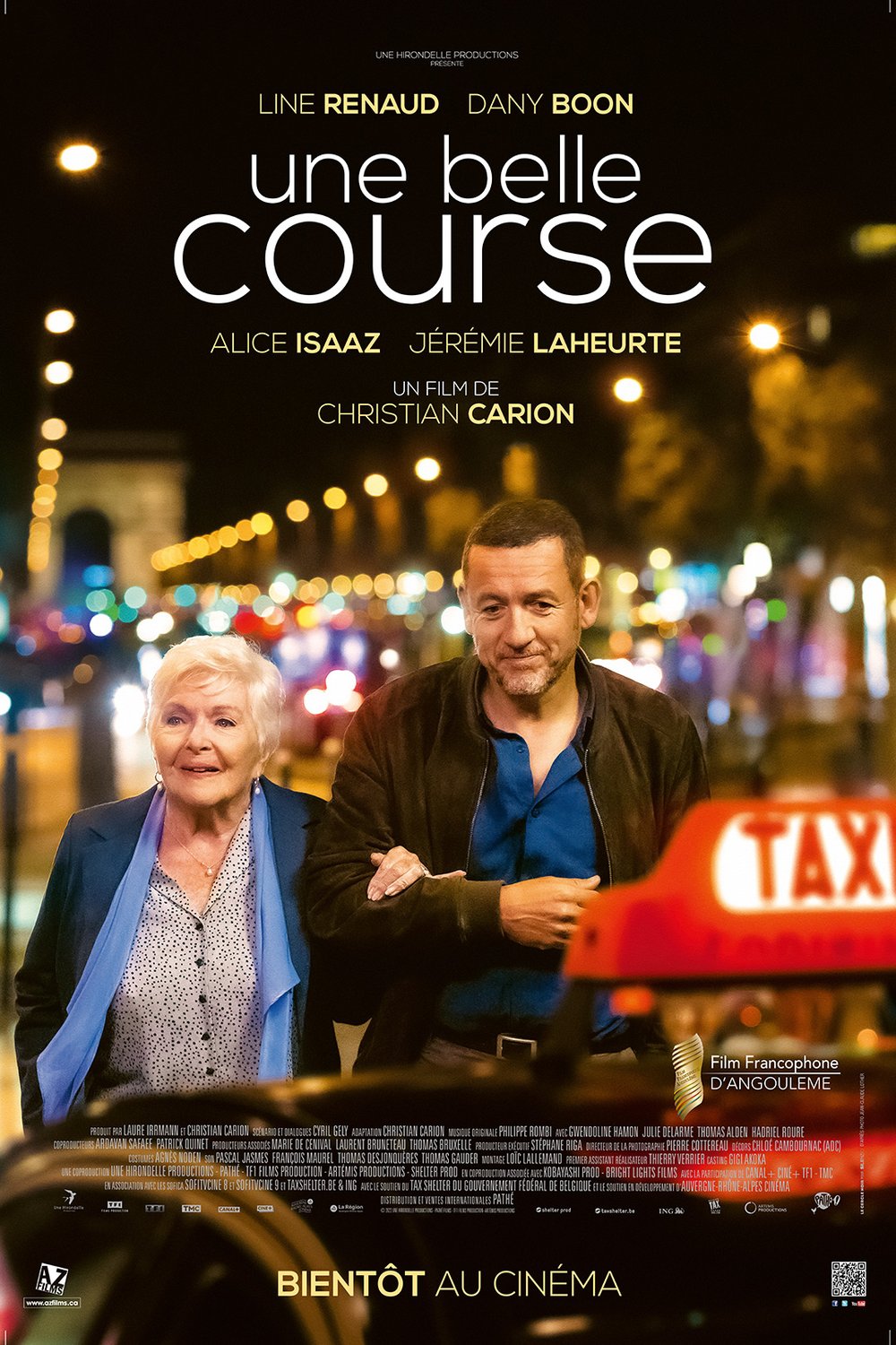 L'affiche du film Une belle course