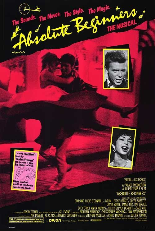 L'affiche du film Absolute Beginners