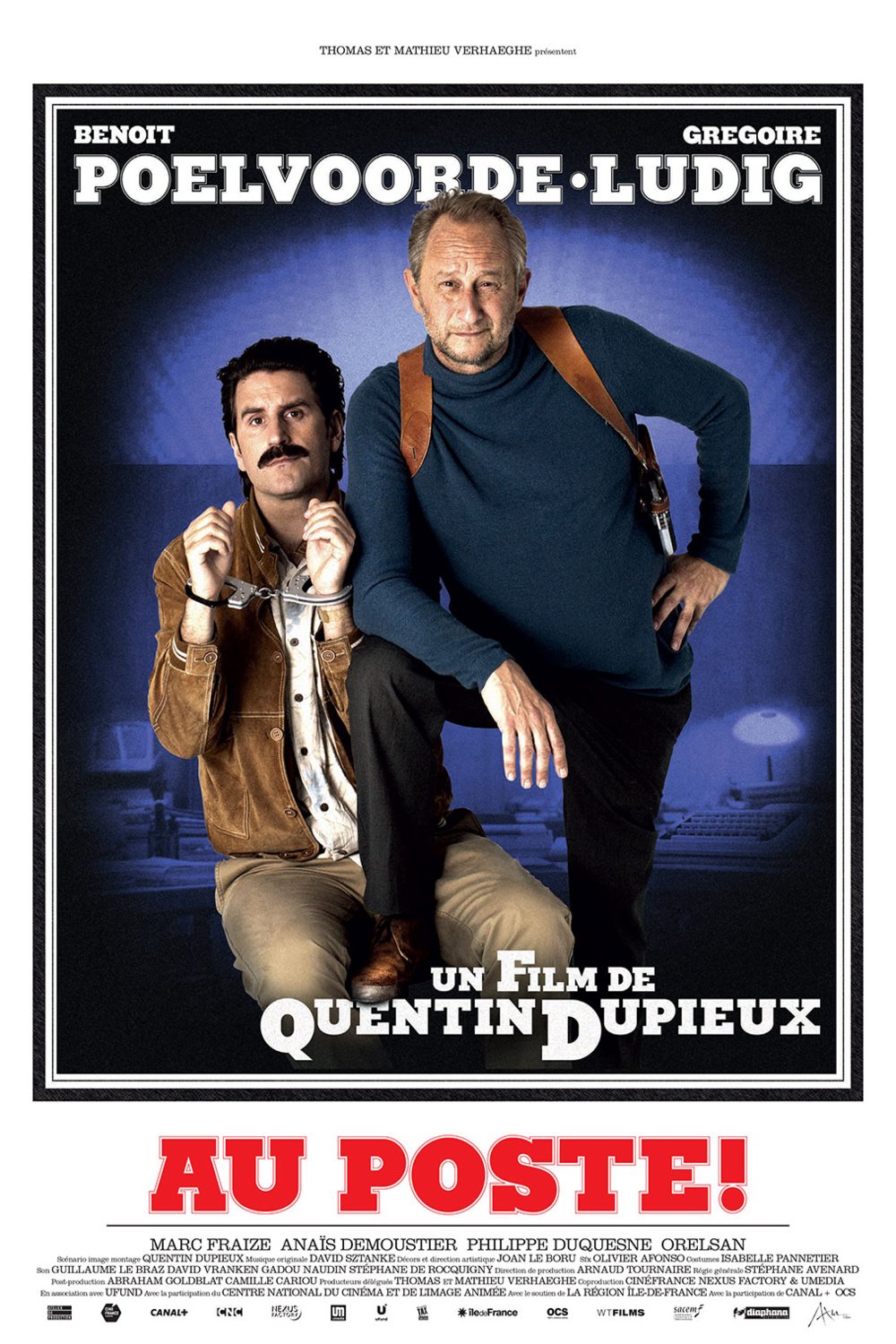 L'affiche du film Au poste!
