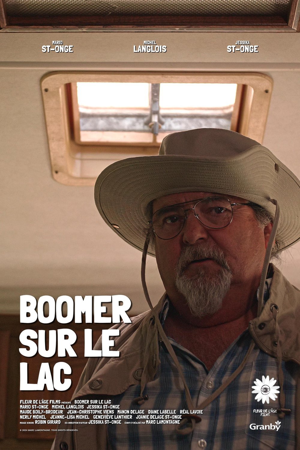 L'affiche du film Boomer sur le lac