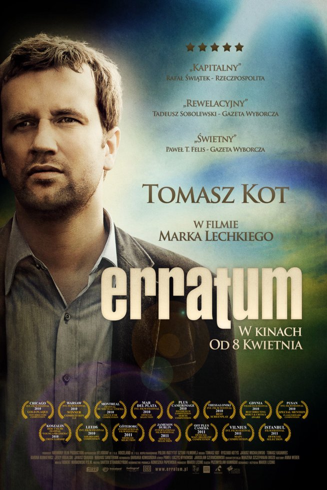 L'affiche du film Erratum