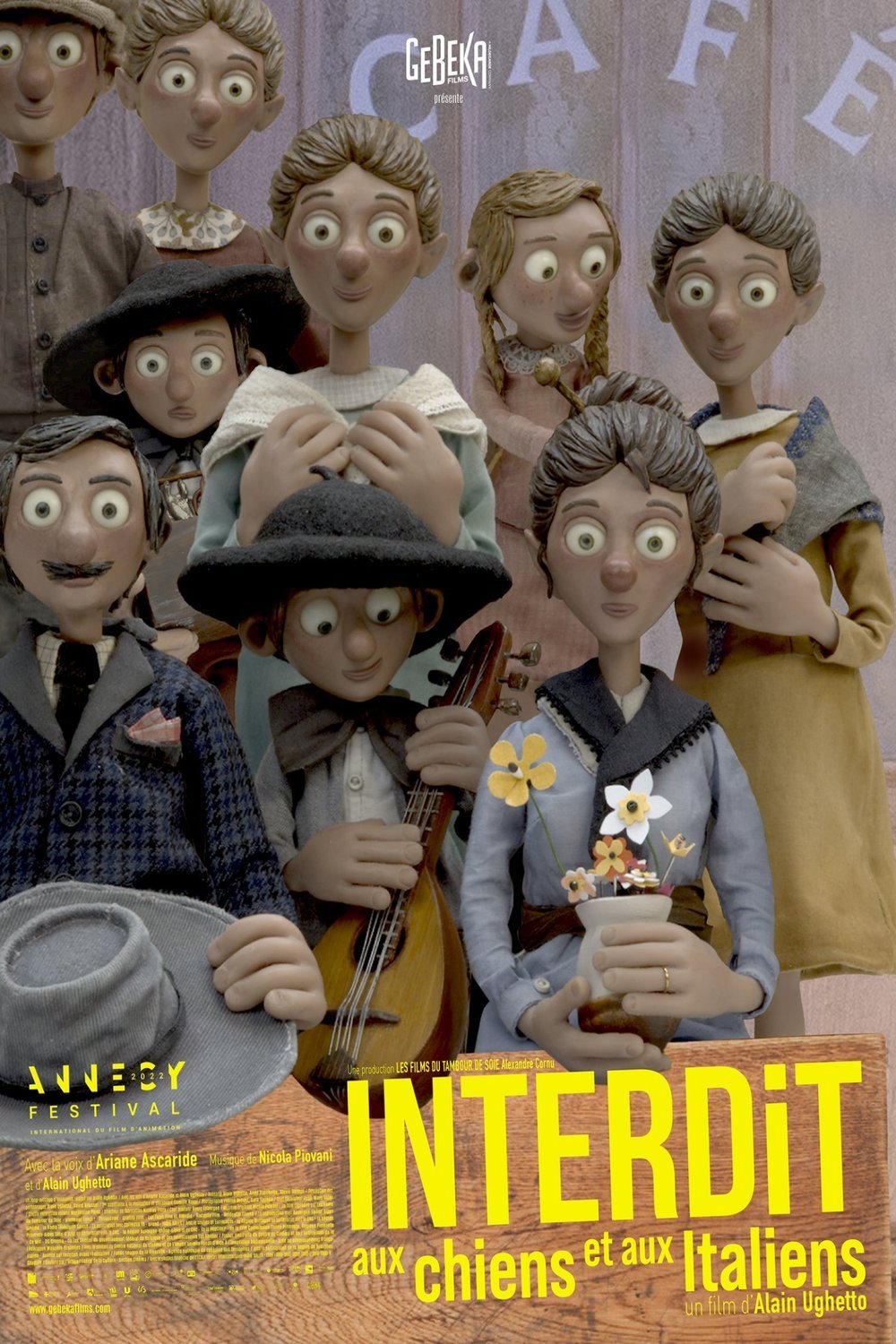 L'affiche du film Interdit aux chiens et aux Italiens