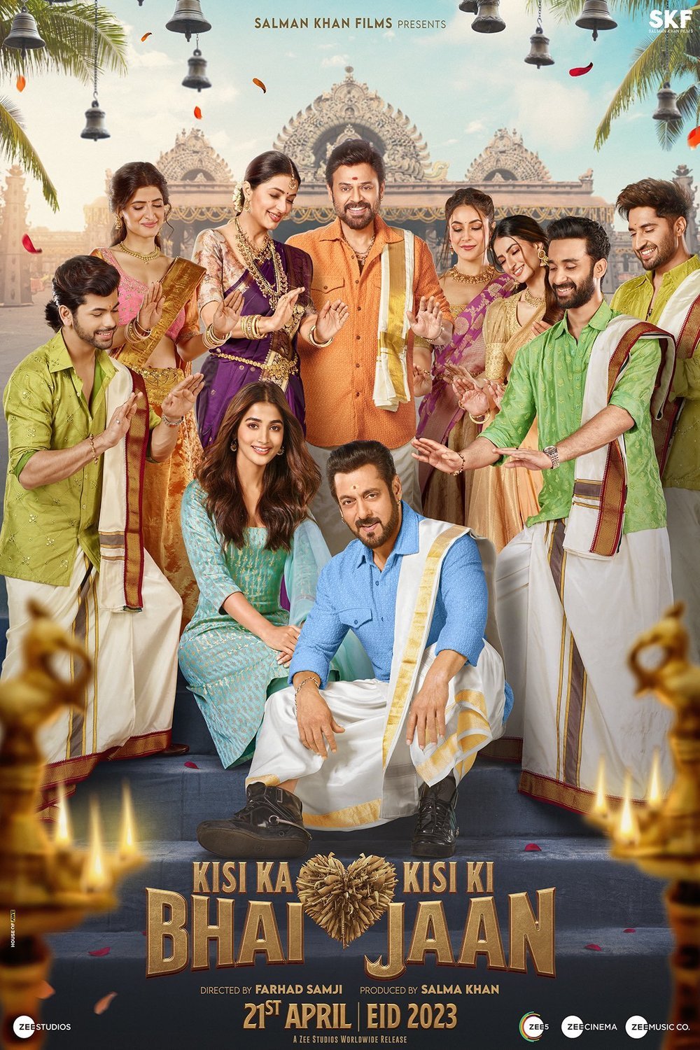 L'affiche du film Kisi Ka Bhai Kisi Ki Jaan