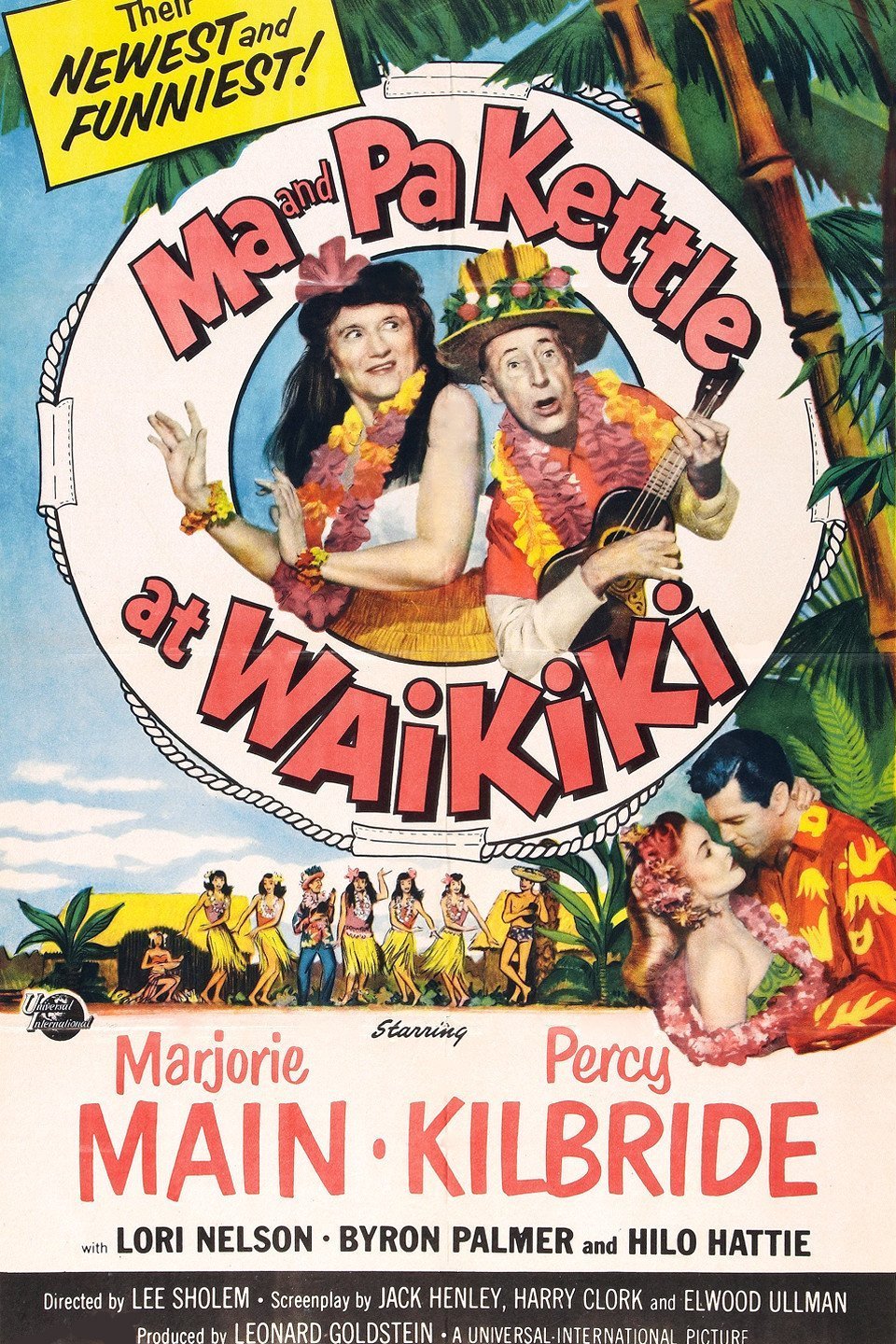 L'affiche du film Ma and Pa Kettle at Waikiki
