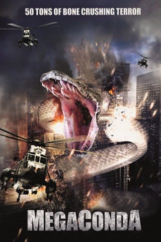 L'affiche du film Megaconda