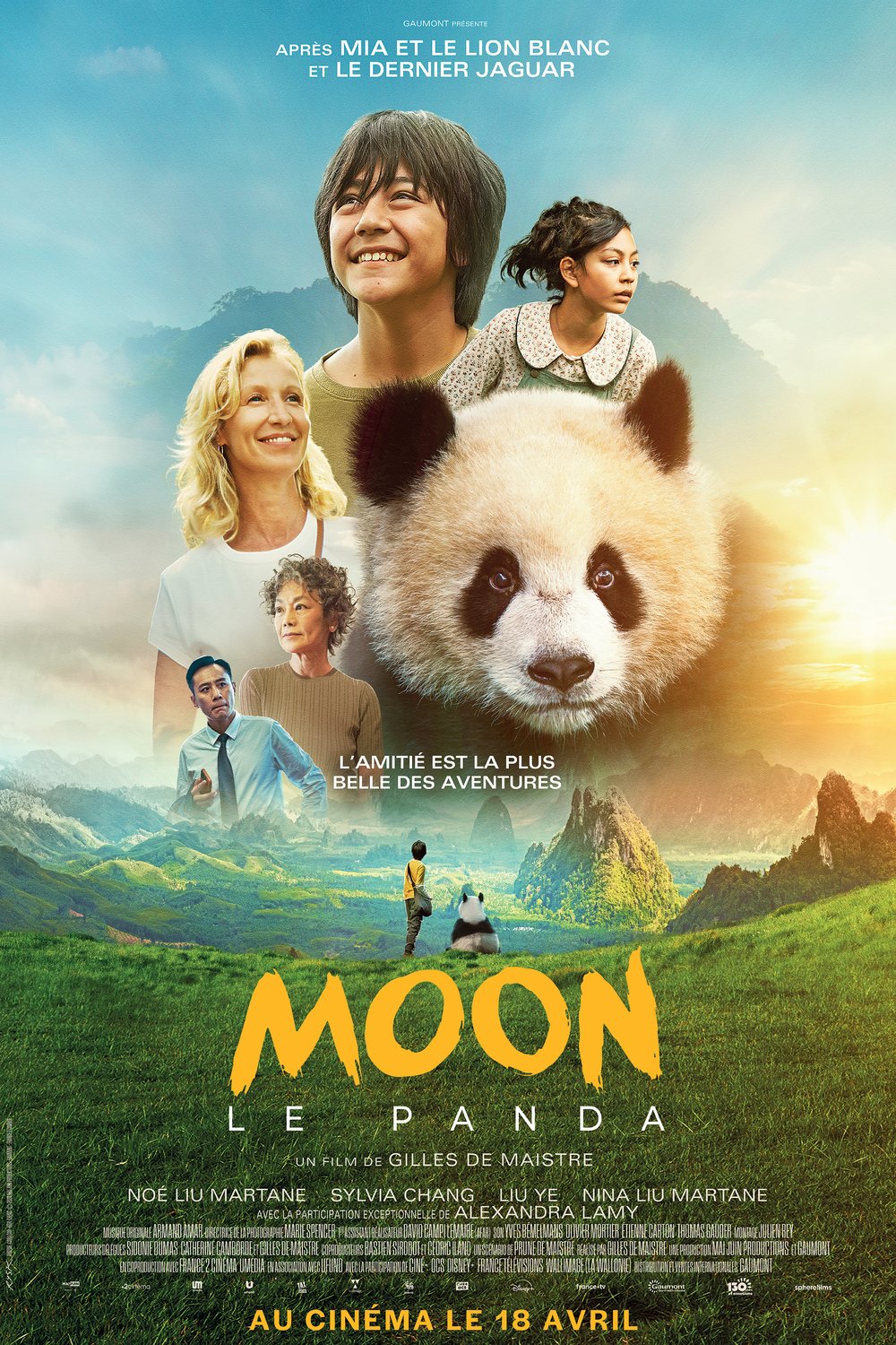 L'affiche du film Moon le Panda