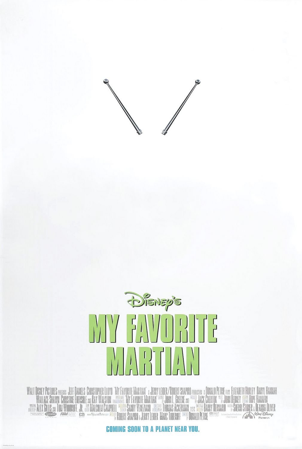 L'affiche du film My Favorite Martian