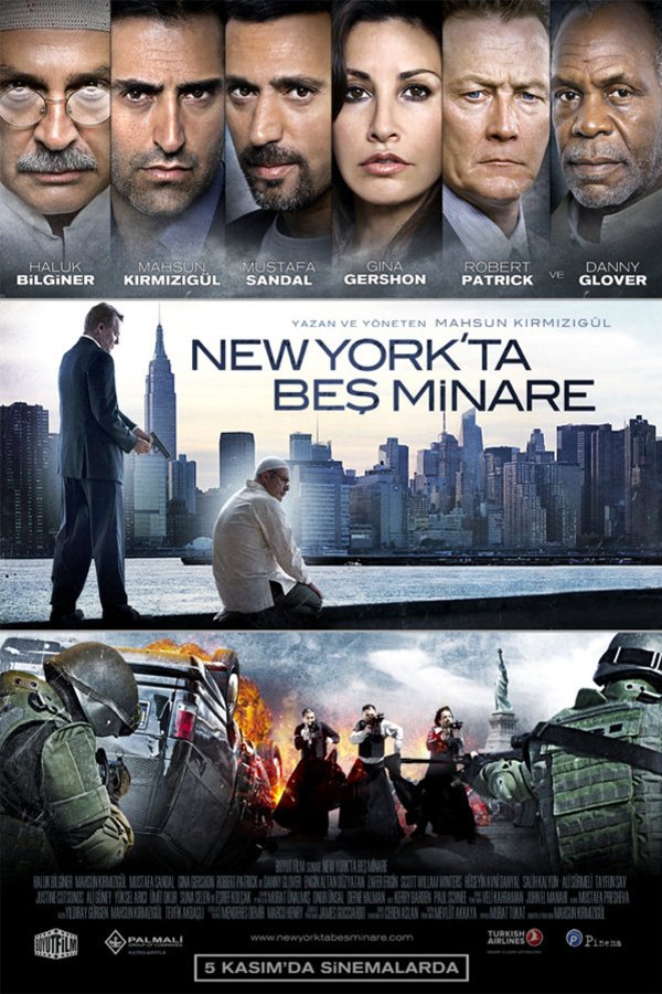 L'affiche du film New York'ta Beş Minare