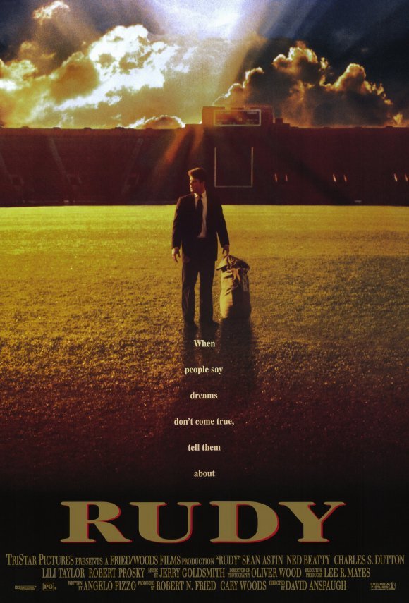 L'affiche du film Rudy