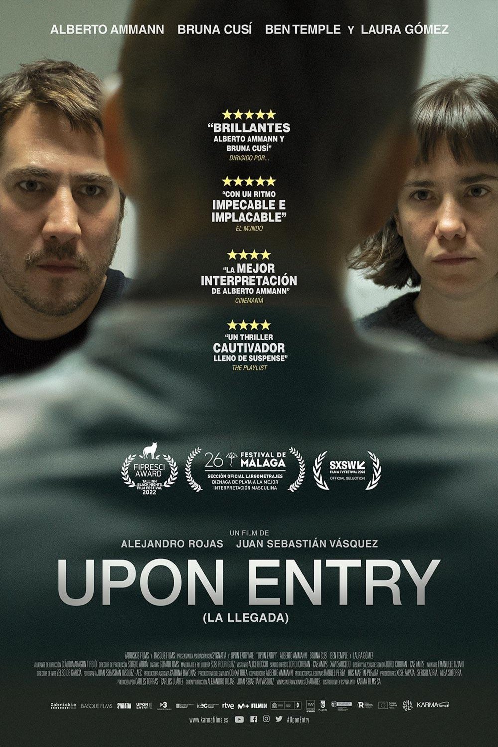 L'affiche du film Upon Entry