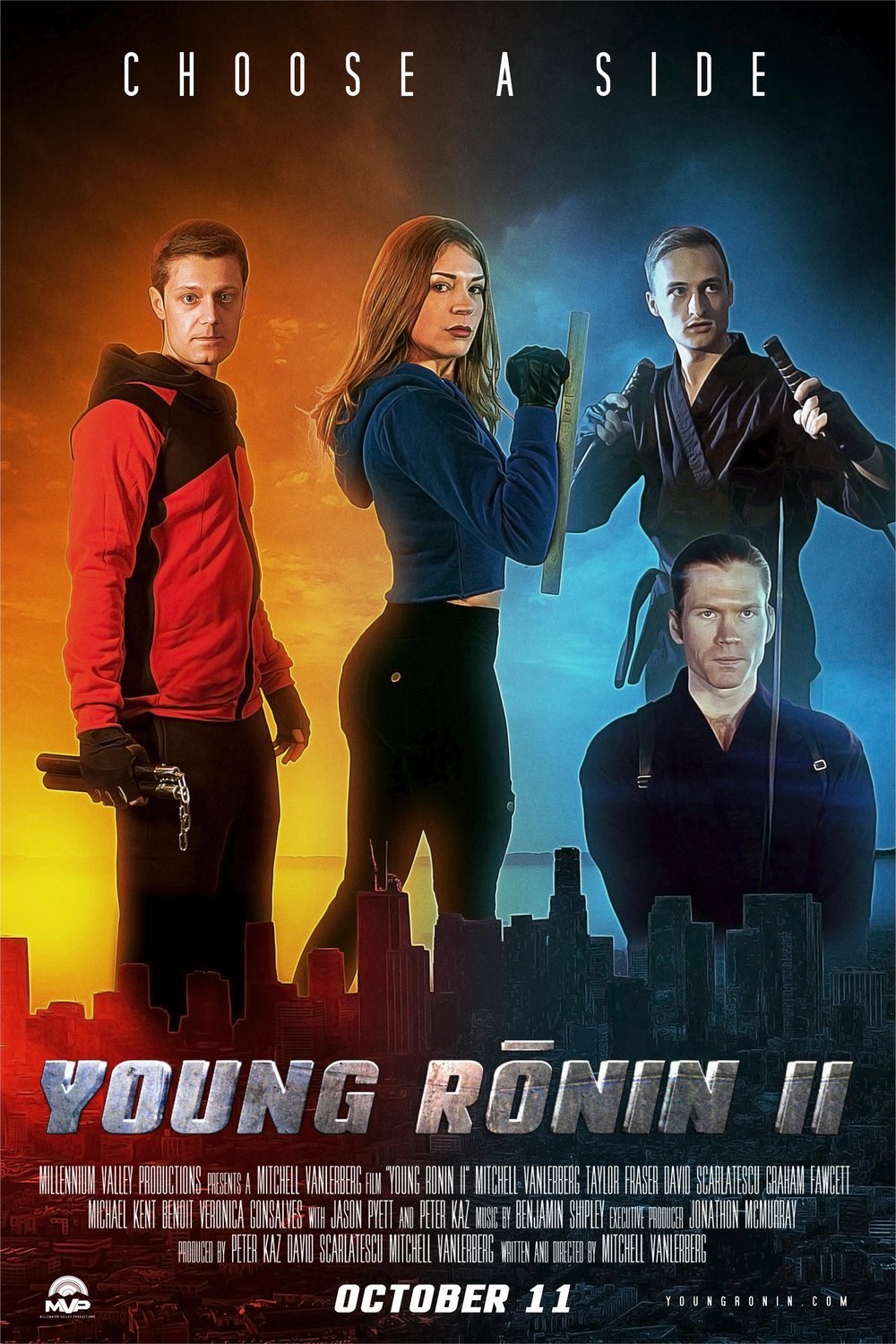 L'affiche du film Young Ronin II