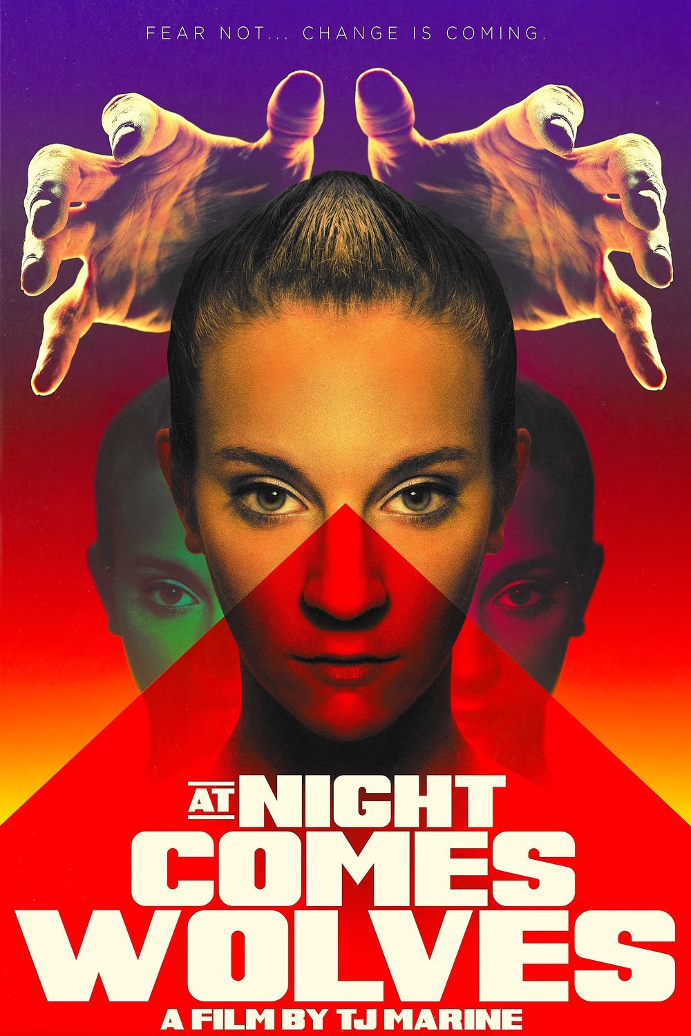 L'affiche du film At Night Comes Wolves