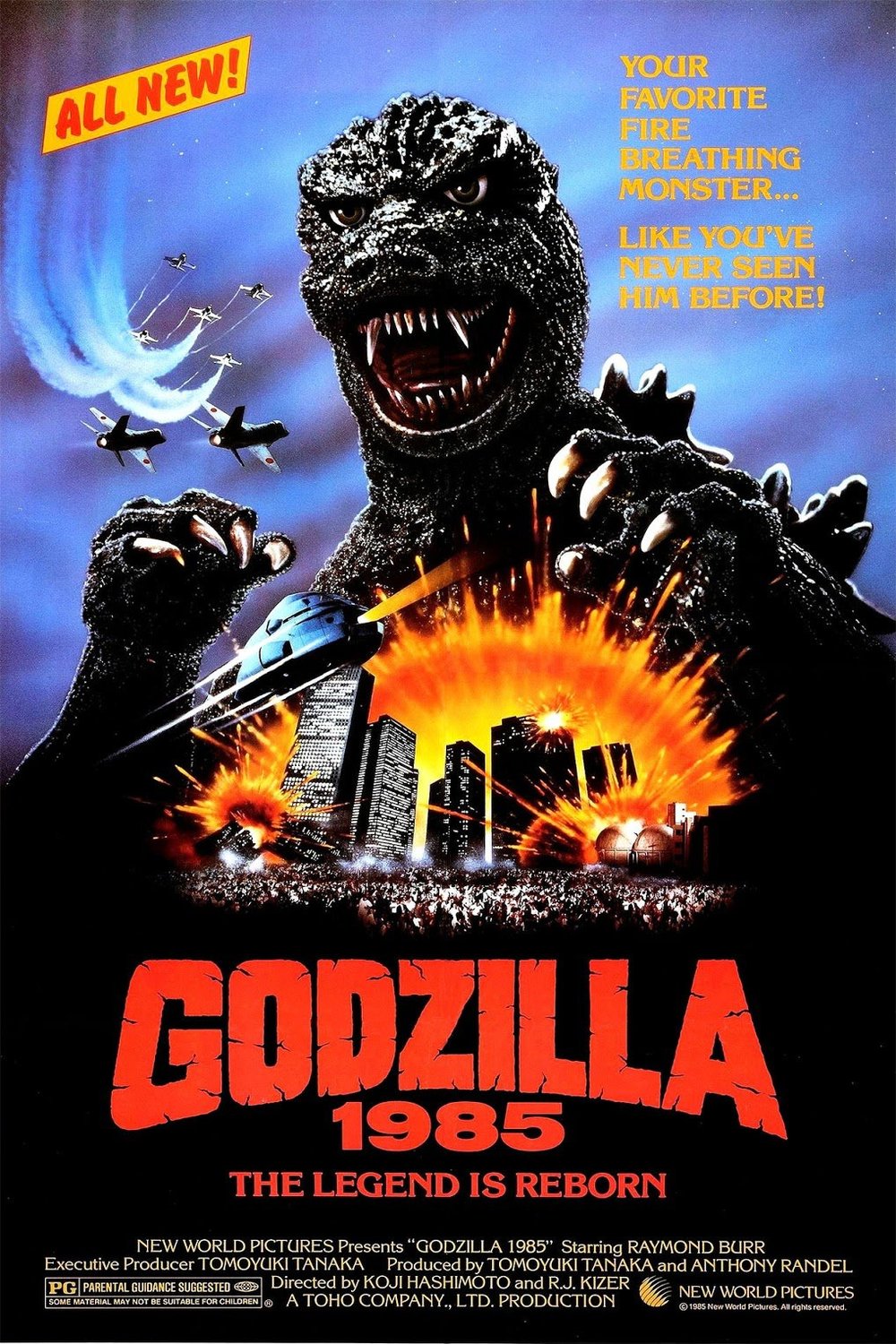 Poster of the movie Godzilla 1985