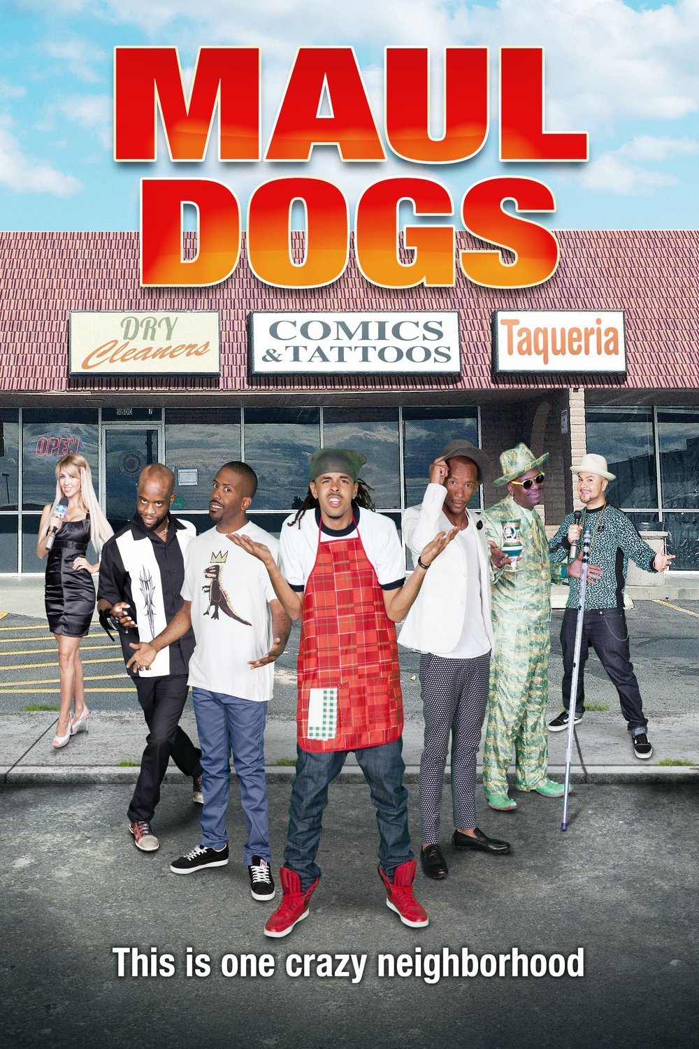 L'affiche du film Maul Dogs