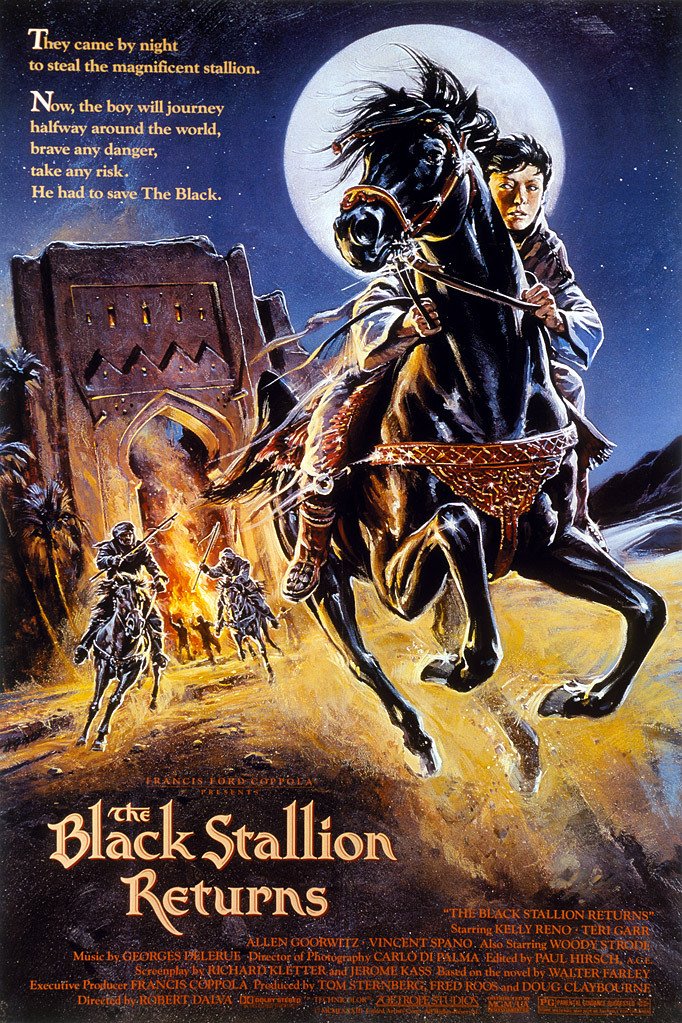L'affiche du film Le retour de l'étalon noir