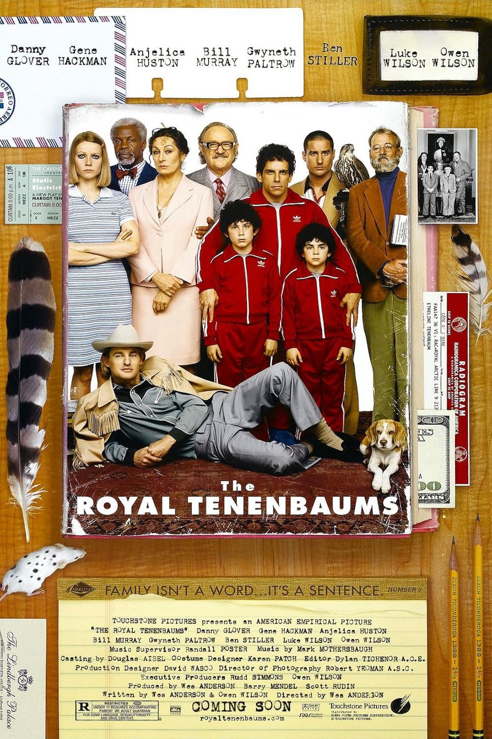 L'affiche du film La famille Tenenbaum