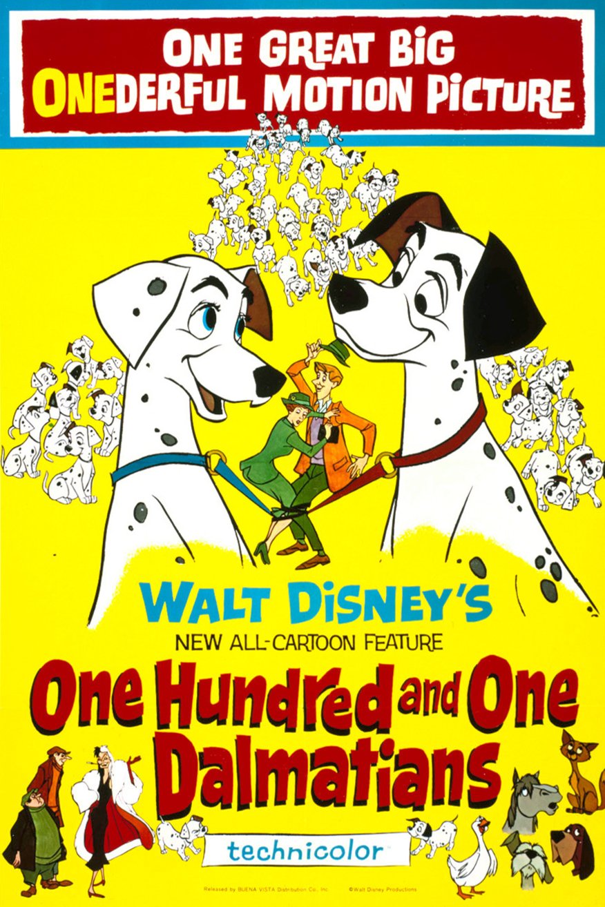 L'affiche du film Les 101 Dalmatiens