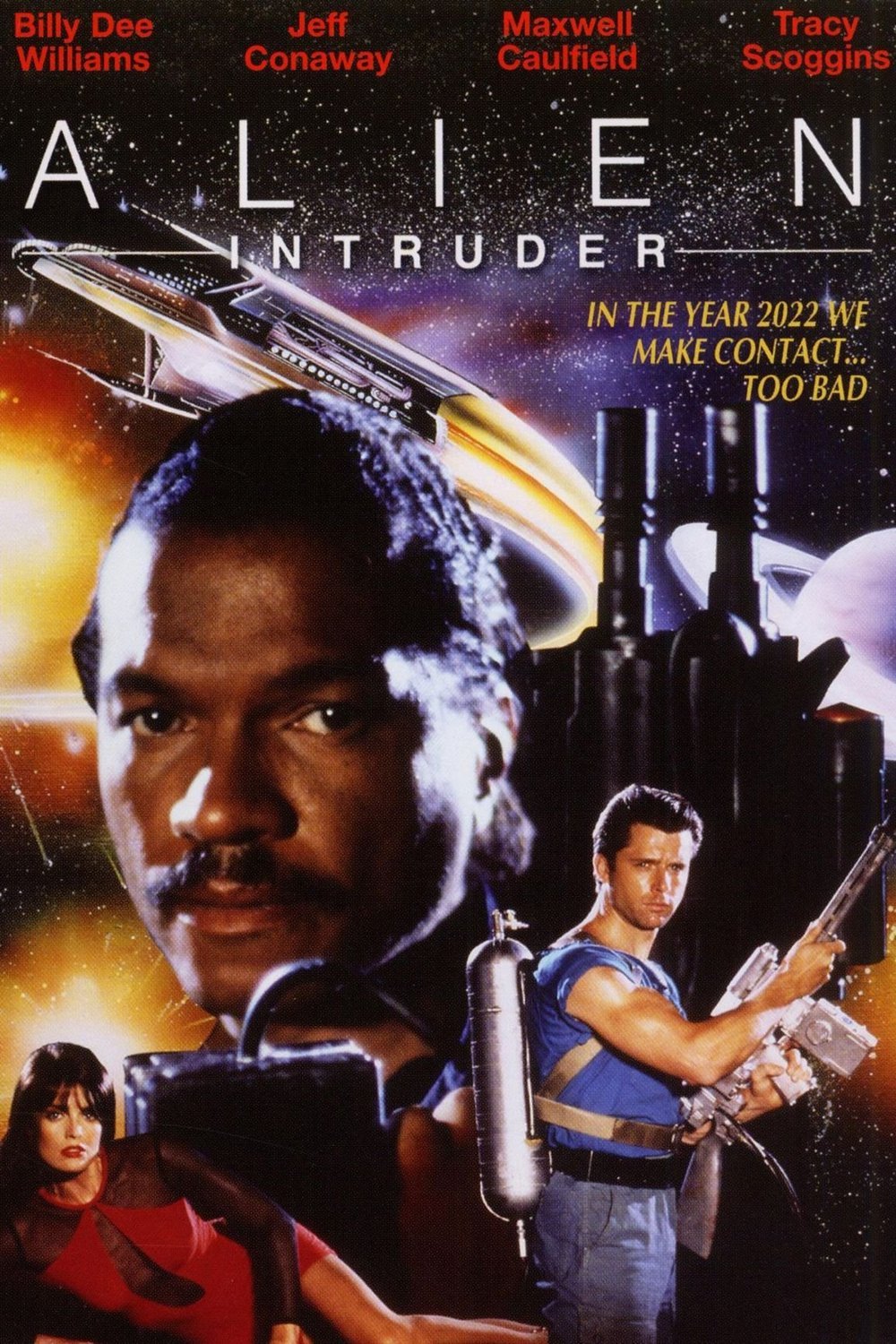 L'affiche du film Alien Intruder