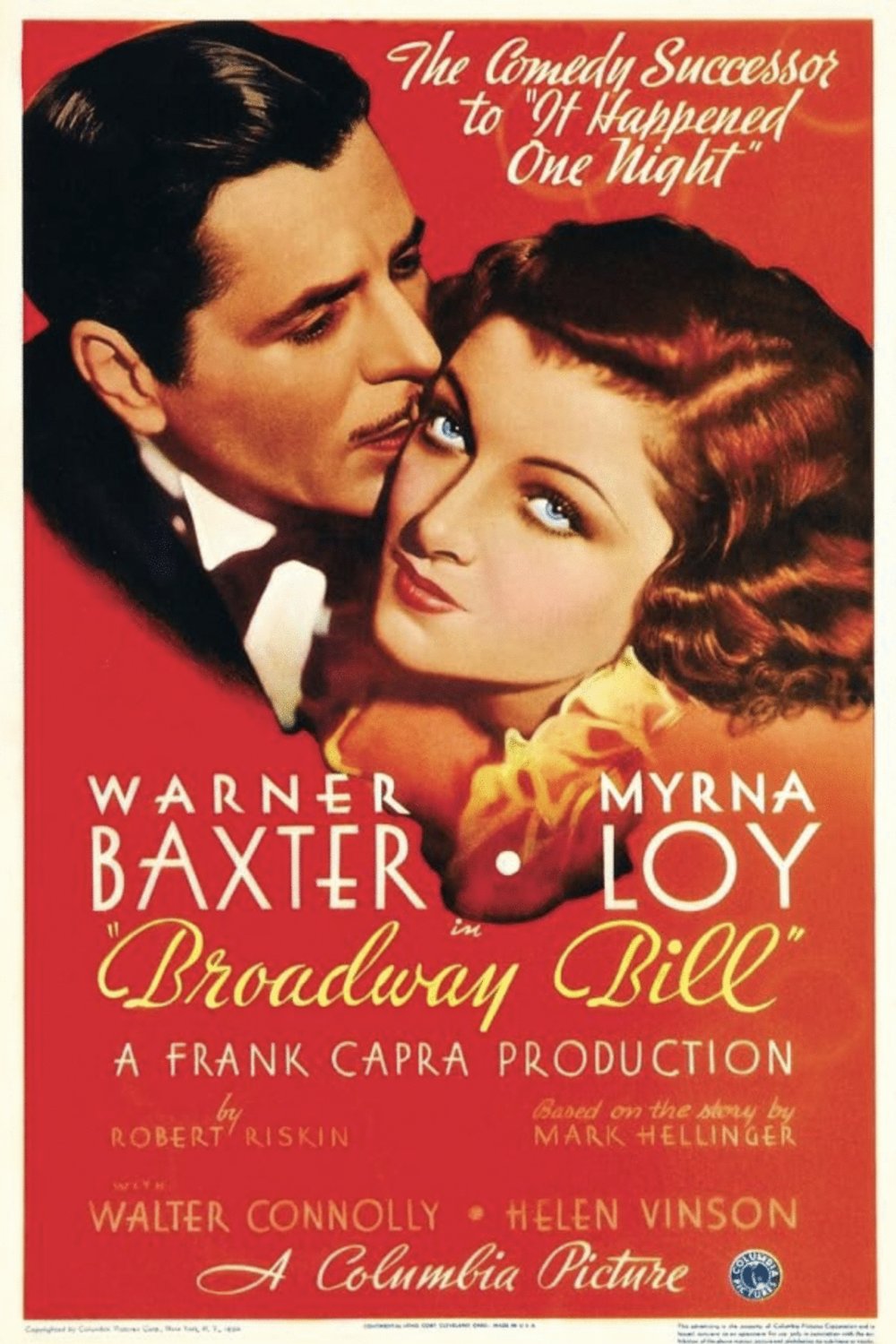 Poster of the movie Broadway Bill