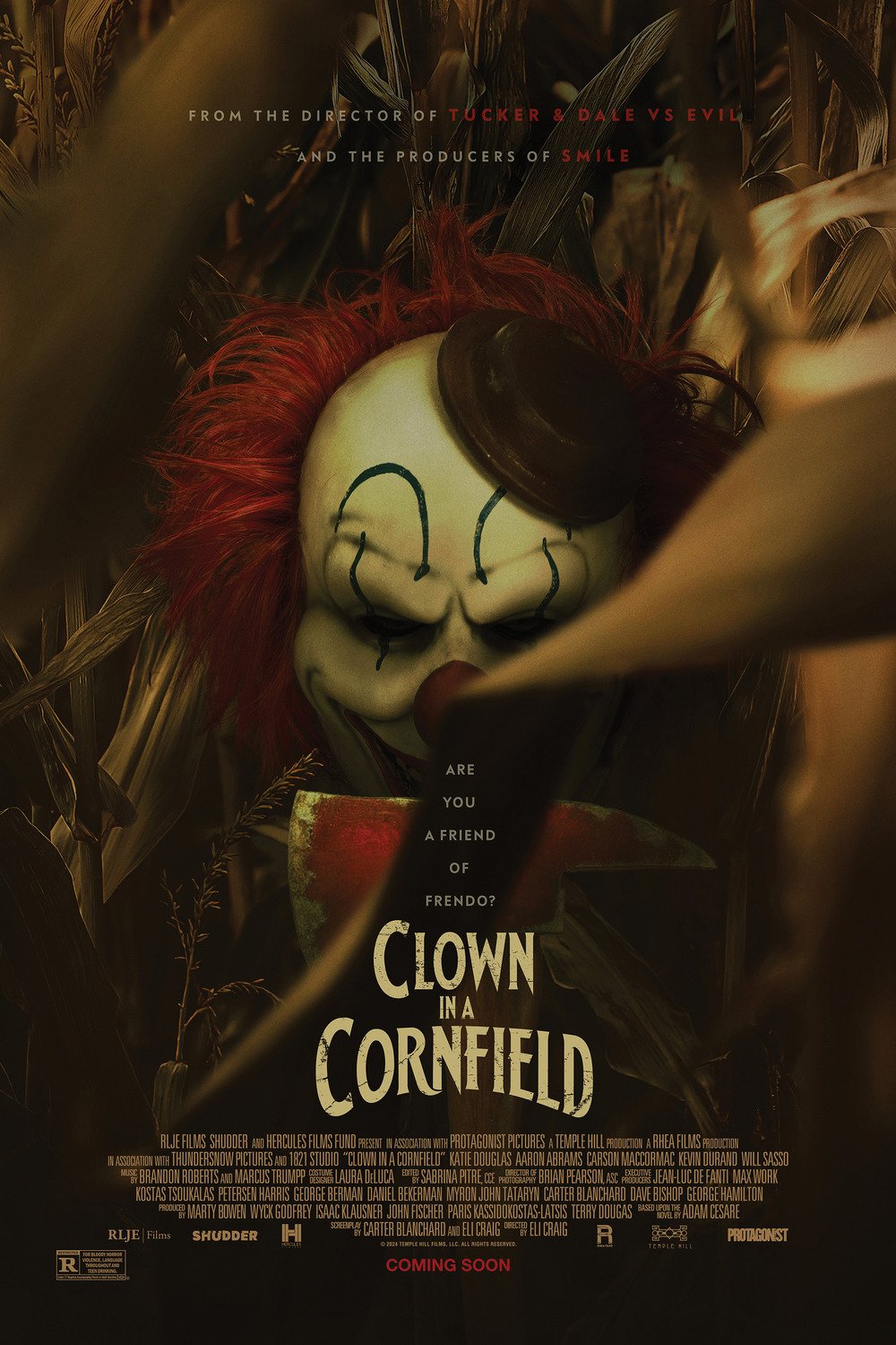 L'affiche du film Clown in a Cornfield