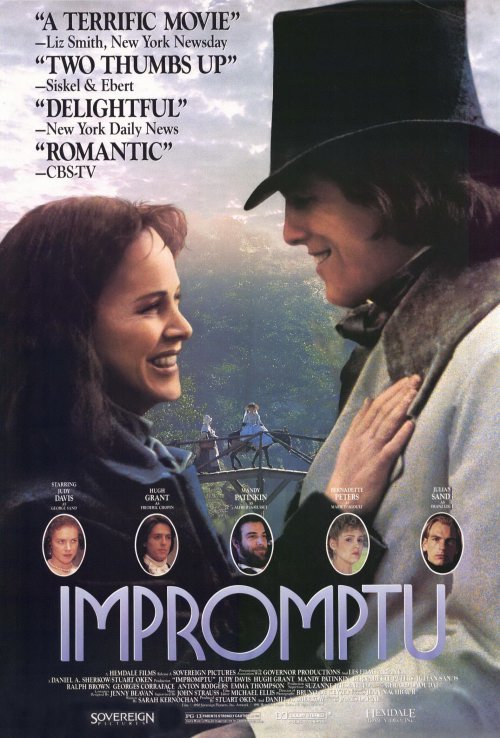 L'affiche du film Impromptu