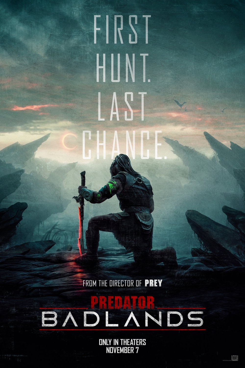 L'affiche du film Predator: Badlands