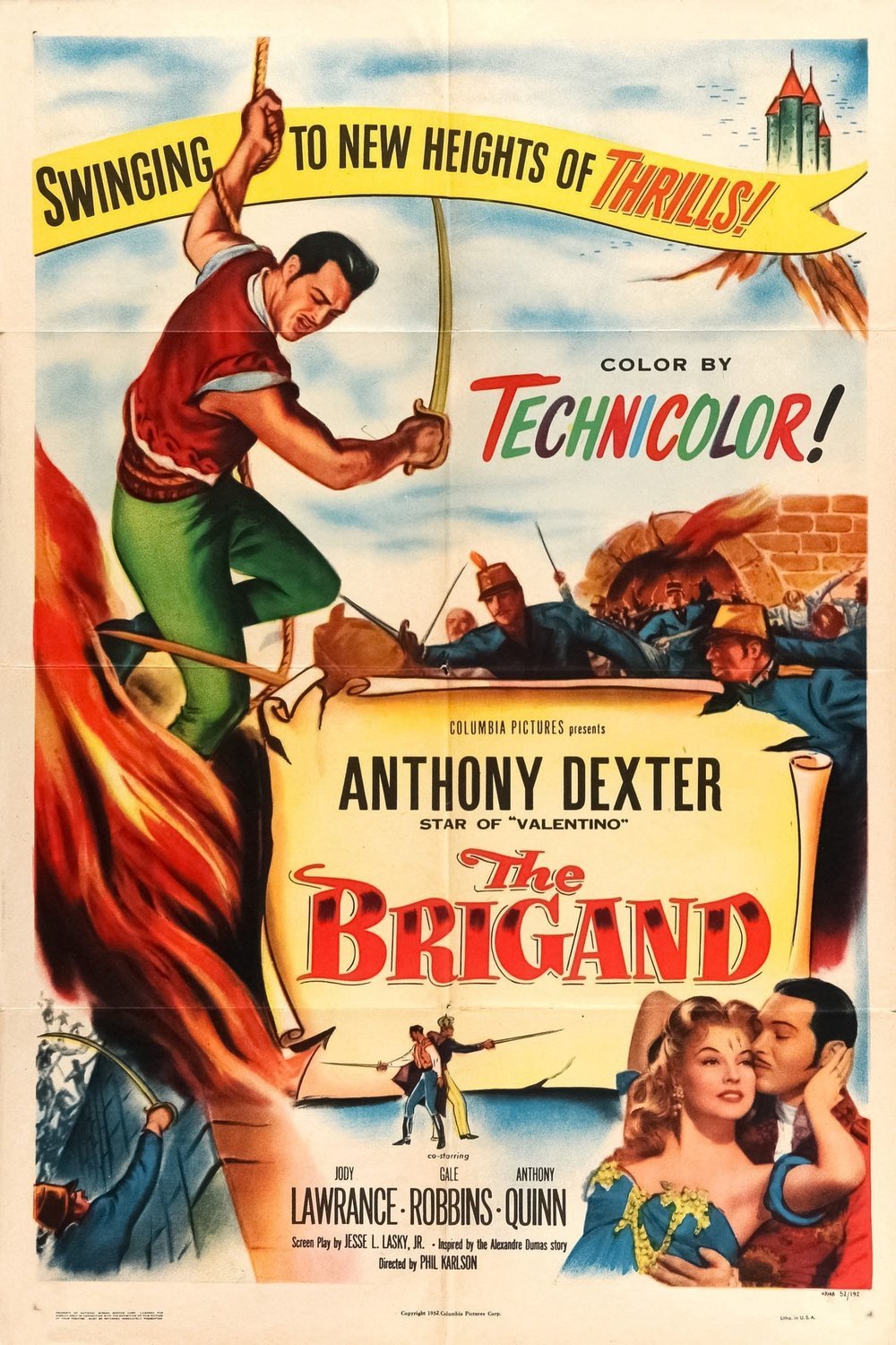 L'affiche du film The Brigand
