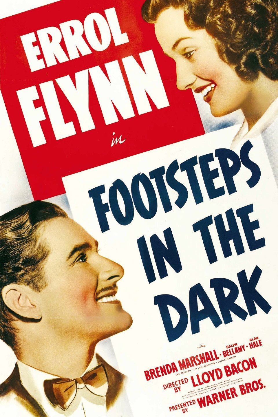 L'affiche du film Footsteps in the Dark