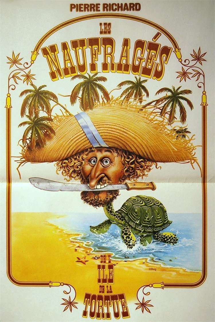 L'affiche du film Les naufragés de l'île de la Tortue