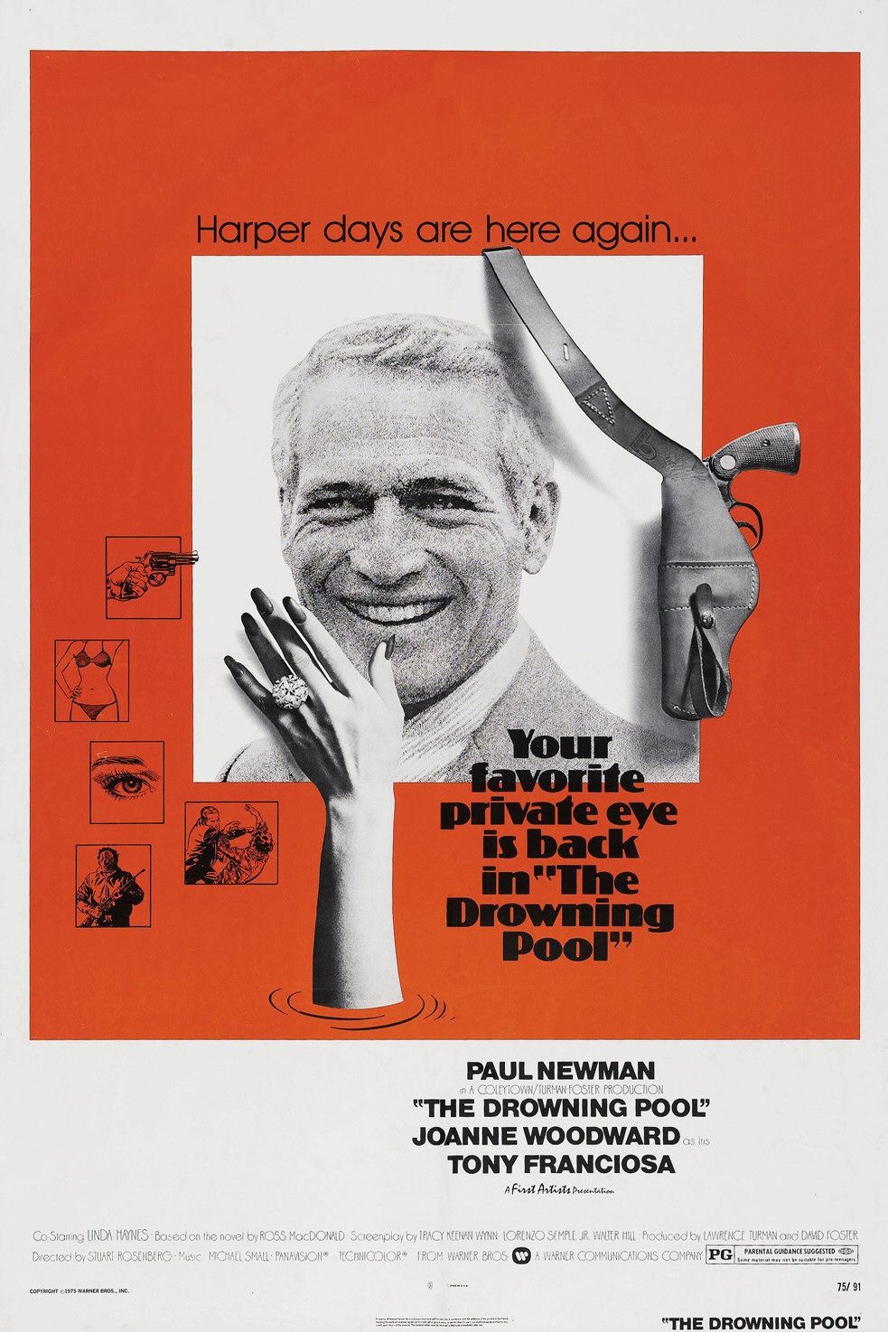 L'affiche du film The Drowning Pool