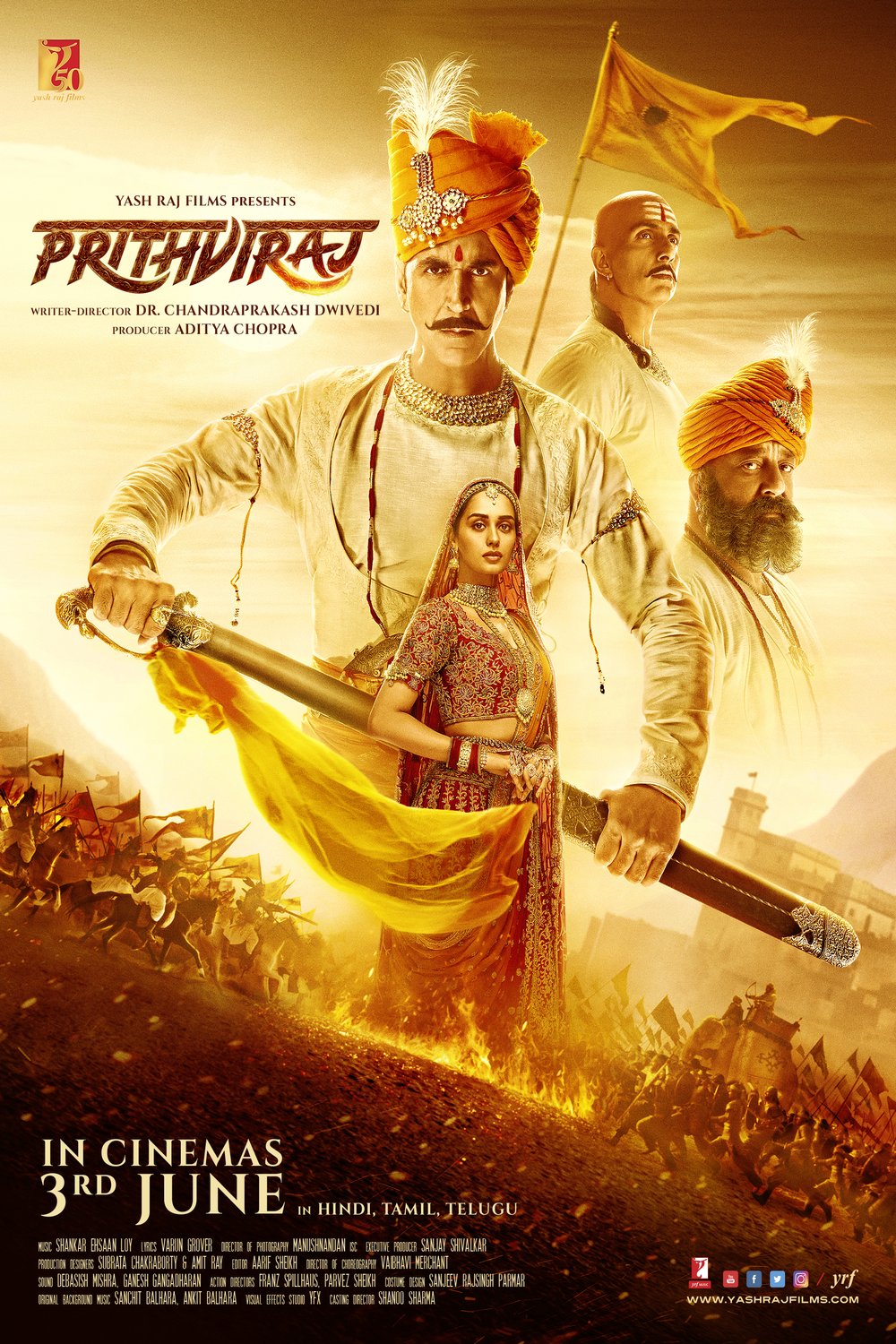 L'affiche du film Prithviraj