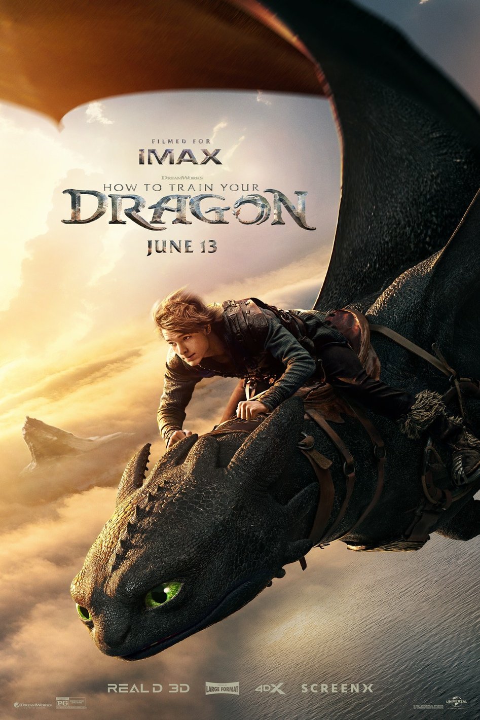 L'affiche du film How to Train Your Dragon
