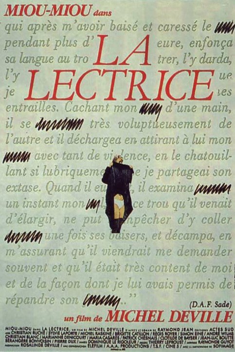 L'affiche du film La lectrice