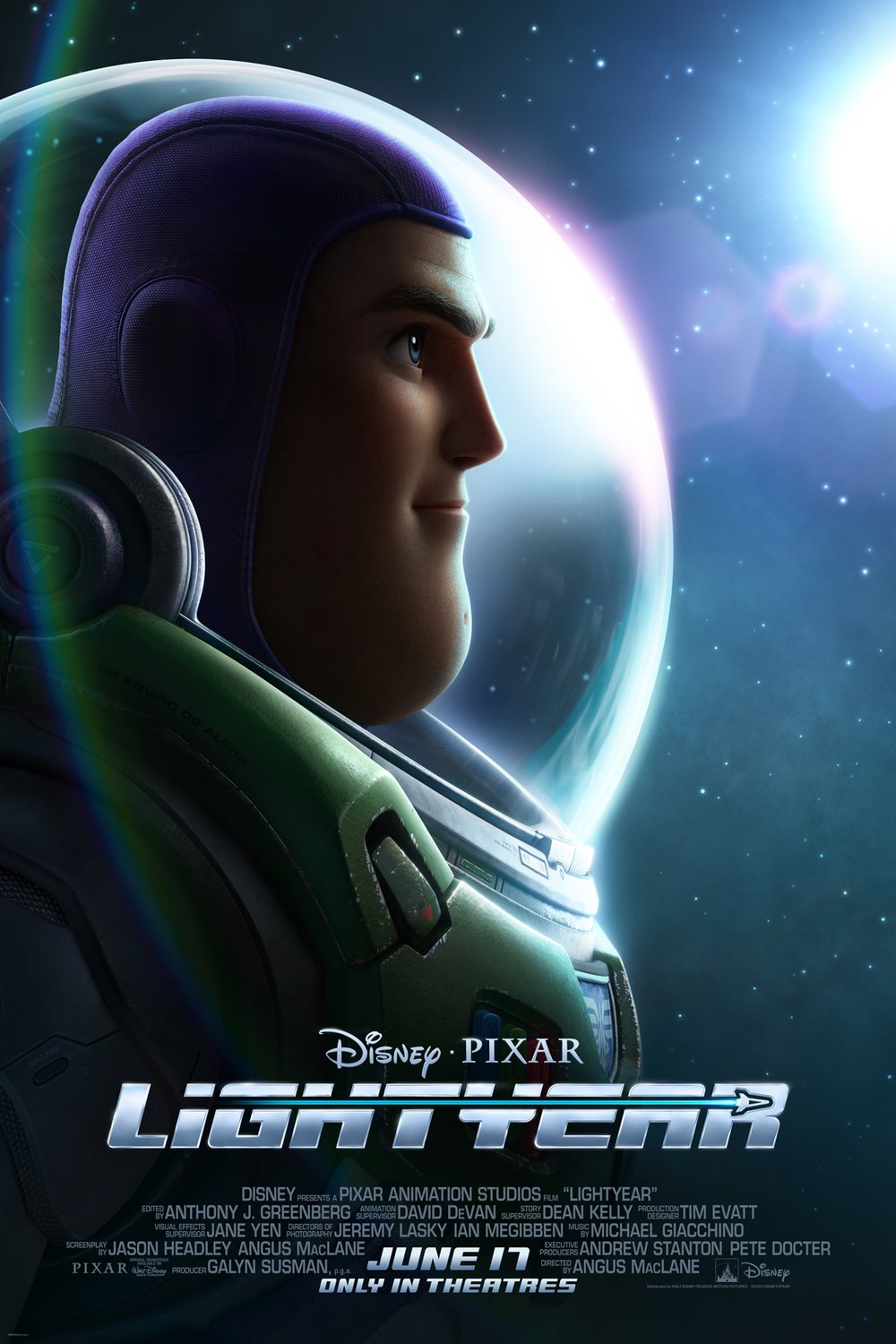 L'affiche du film Lightyear v.f.