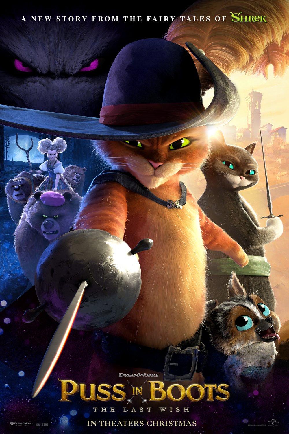 L'affiche du film Puss in Boots: The Last Wish