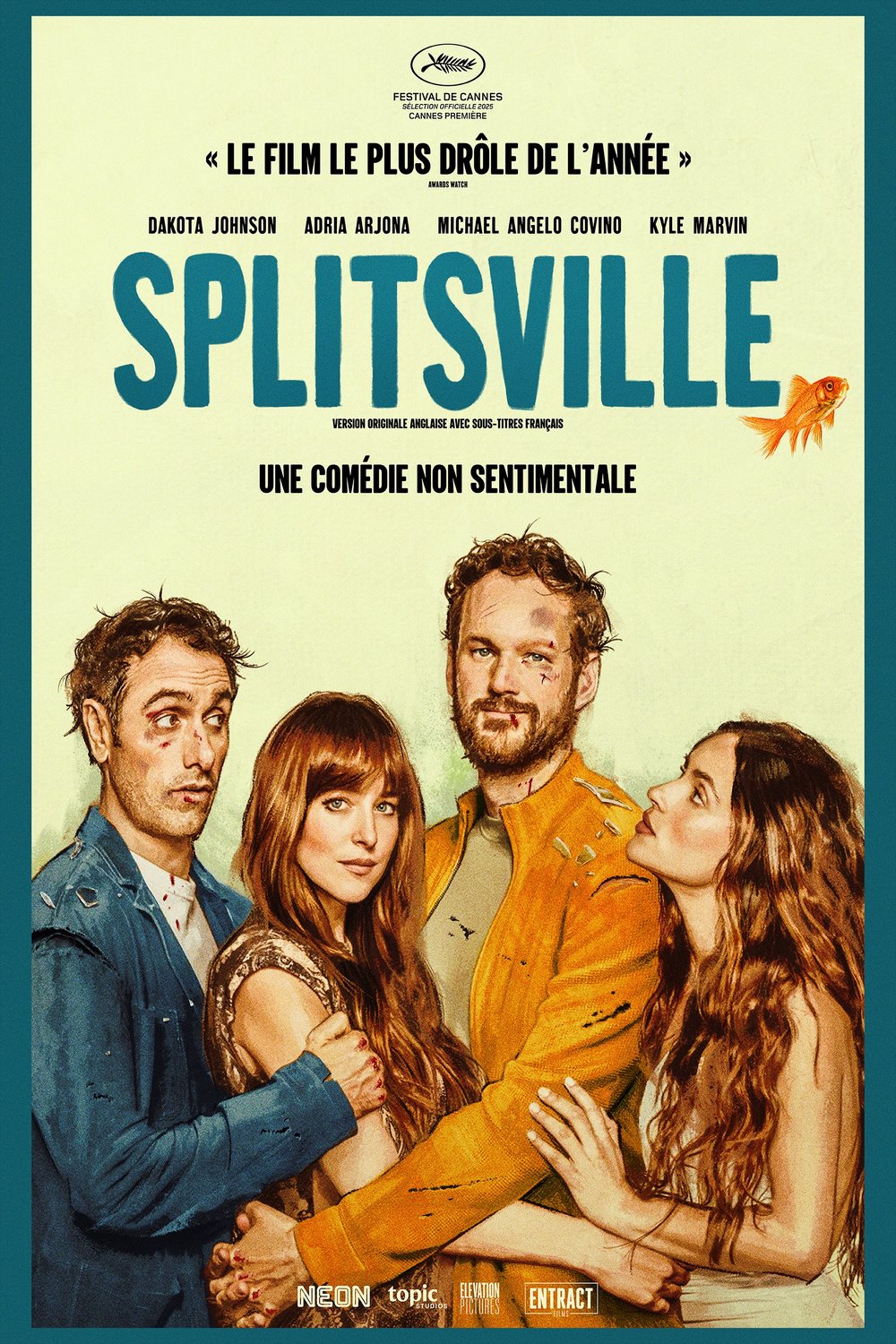 L'affiche du film Splitsville v.f.