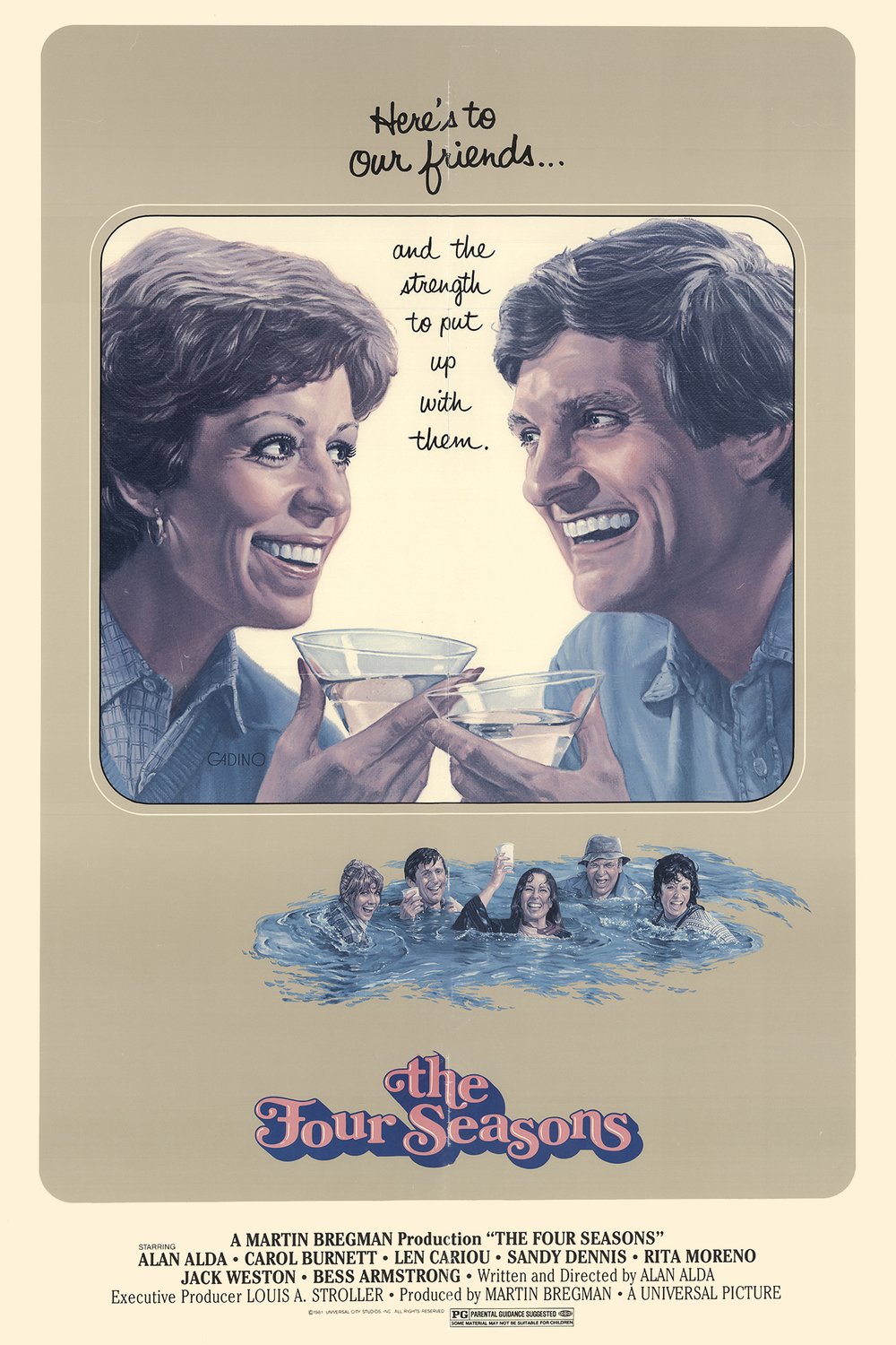 Poster of the movie The Four Seasons