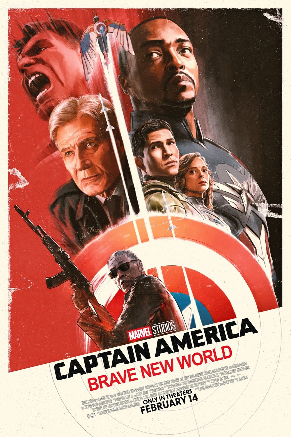 Poster of the movie Captain America: Brave New World