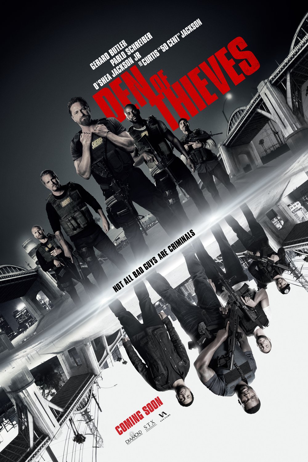 Poster of the movie Den of Thieves [2018]