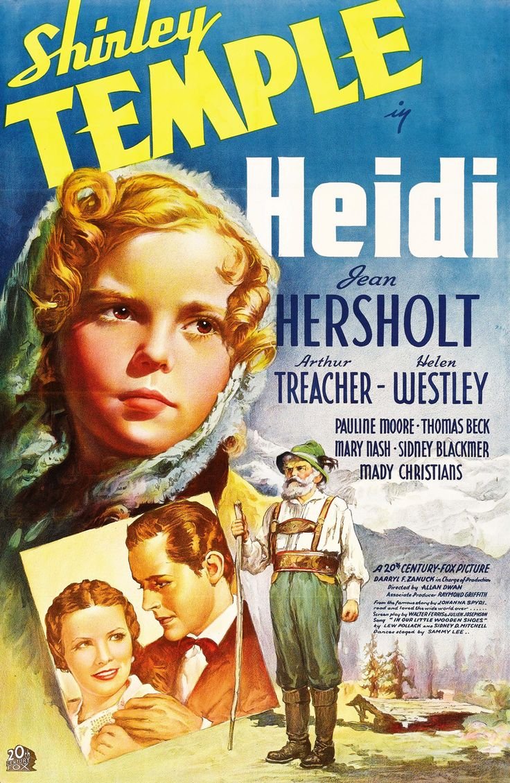 L'affiche du film Heidi
